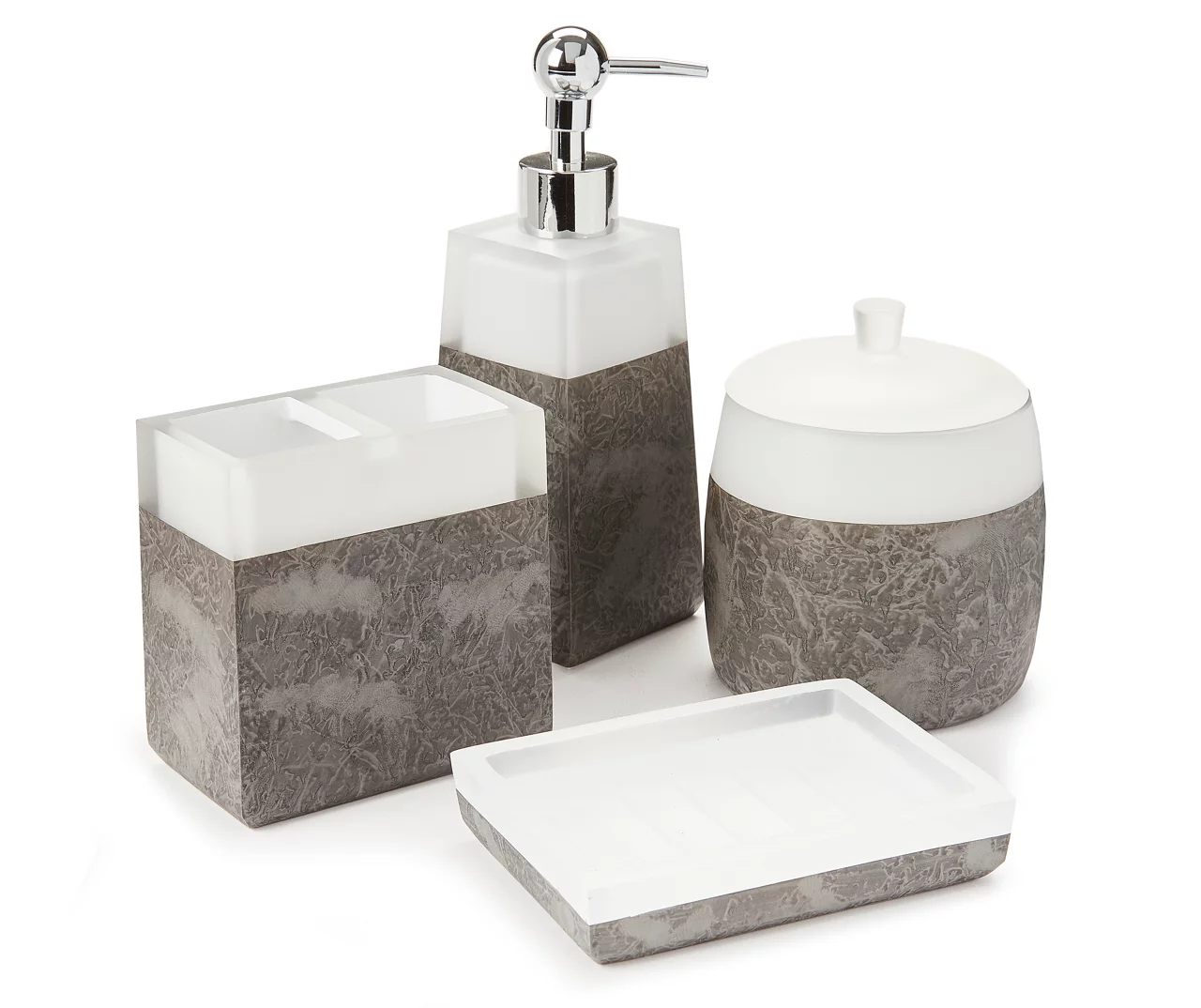 Bristol Gray Toothbrush Holder 4 Bristol Gray Toothbrush Holder - Image 2