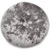 Jolie Gray Velvet Round Throw Pillow -Finest Furniture Store 810461694