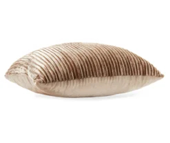 Dune Velvet Pleat Throw Pillow -Finest Furniture Store 810461696 1