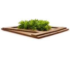 Panel & Wreath 3-Piece Wall Decor Set -Finest Furniture Store 810462578 2