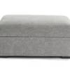Parkdale Silver Storage Ottoman 1 Parkdale Silver Storage Ottoman -Finest Furniture Store 810465150