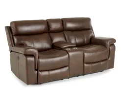 Wellsley Leather Power Reclining Console Loveseat 30 Wellsley Leather Power Reclining Console Loveseat -Finest Furniture Store 810469259 2