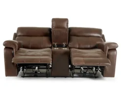 Wellsley Leather Power Reclining Console Loveseat 29 Wellsley Leather Power Reclining Console Loveseat -Finest Furniture Store 810469259 5