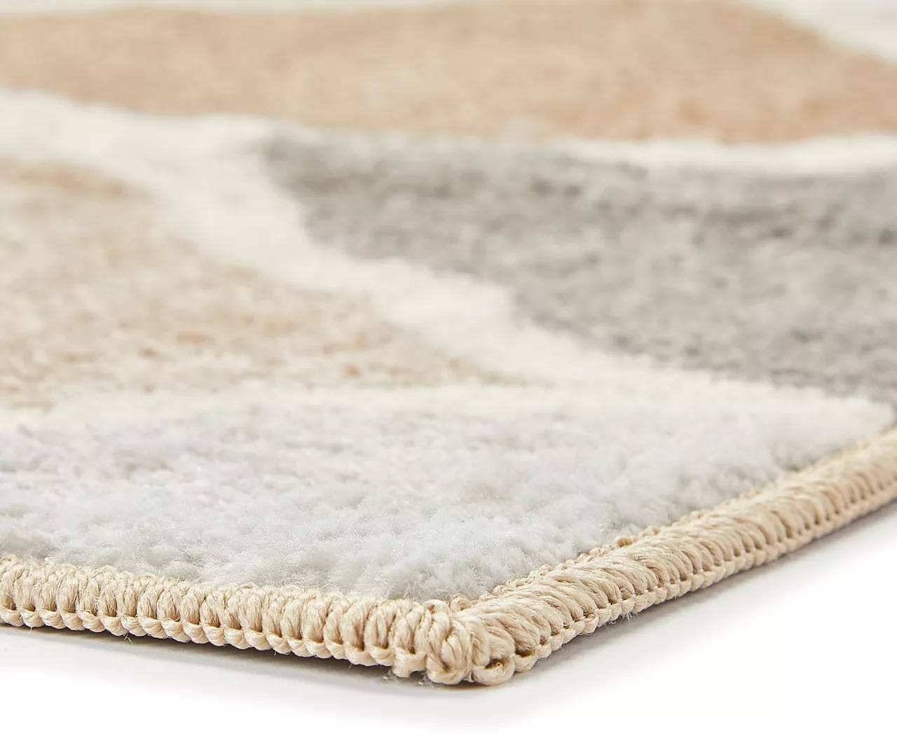 Broyhill Brown & Gray Lattice Mosaic Area Rug 4 Broyhill Brown & Gray Lattice Mosaic Area Rug - Image 2