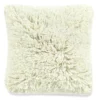 Harper Shag Ivory Throw Pillow 1 Harper Shag Ivory Throw Pillow -Finest Furniture Store 810487355