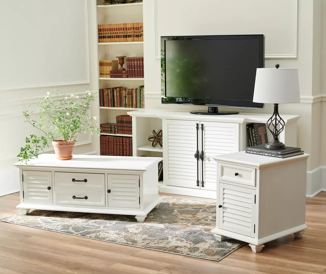 Charleston Shutter Door End Table 9 Charleston Shutter Door End Table - Image 8