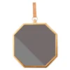 Gold Framed Octagonal Hanging Mirror 1 Gold Framed Octagonal Hanging Mirror -Finest Furniture Store 810498384