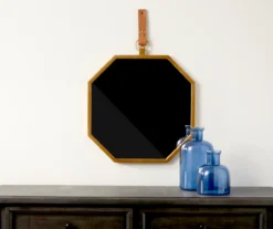 Gold Framed Octagonal Hanging Mirror -Finest Furniture Store 810498384 2