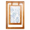 Double-Framed Blue Damask Hanging Wall Decor 1 Double-Framed Blue Damask Hanging Wall Decor -Finest Furniture Store 810498387