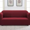 Wine Red Sofa Slipcover 2 Wine Red Sofa Slipcover -Finest Furniture Store 810498493 2