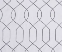 Broyhill Geo Sheer Grommet Curtain Panel Pair -Finest Furniture Store 810507478 2