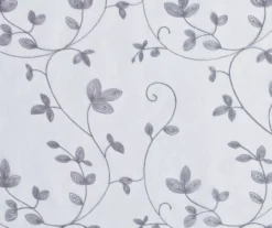 Broyhill Cassandra Floral Sheer Grommet Curtain Panel Pair 10 Broyhill Cassandra Floral Sheer Grommet Curtain Panel Pair -Finest Furniture Store 810507479 2