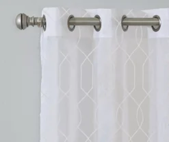 Broyhill Geo Sheer Grommet Curtain Panel Pair -Finest Furniture Store 810507512 3