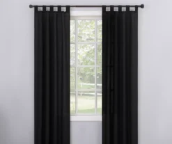 Broyhill Durham Semi-Sheer Textured Tab Top Curtain Panel 24 Broyhill Durham Semi-Sheer Textured Tab Top Curtain Panel -Finest Furniture Store 810511389 0