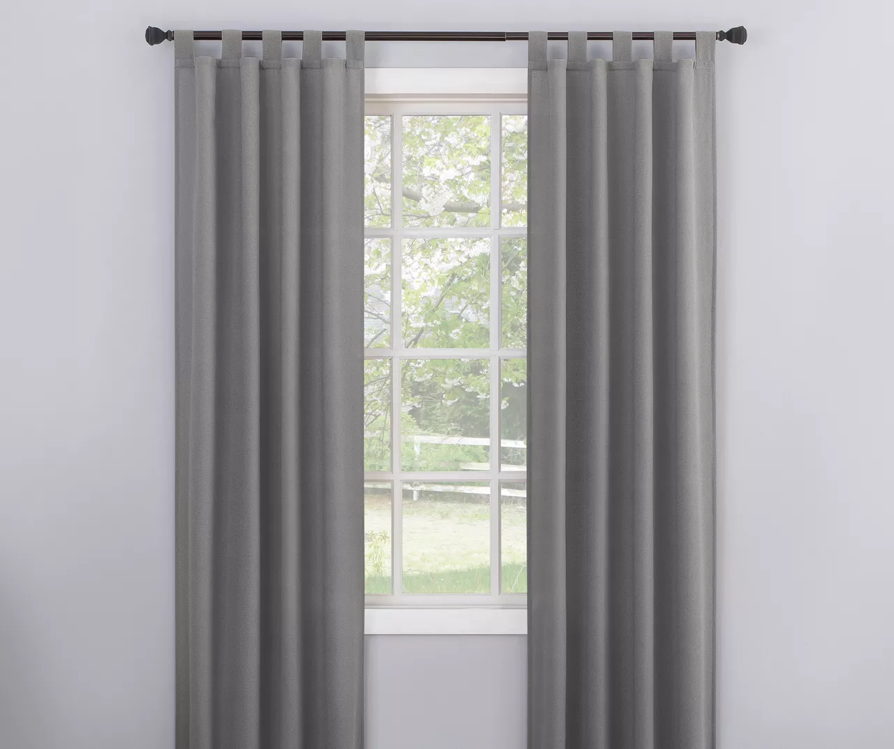 Broyhill Durham Semi-Sheer Textured Tab Top Curtain Panel 7 Broyhill Durham Semi-Sheer Textured Tab Top Curtain Panel - Image 5