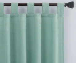 Broyhill Durham Semi-Sheer Textured Tab Top Curtain Panel 37 Broyhill Durham Semi-Sheer Textured Tab Top Curtain Panel -Finest Furniture Store 810511393 1