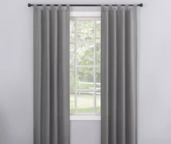 Broyhill Durham Semi-Sheer Textured Tab Top Curtain Panel 27 Broyhill Durham Semi-Sheer Textured Tab Top Curtain Panel -Finest Furniture Store 810511395 0