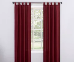 Broyhill Durham Semi-Sheer Textured Tab Top Curtain Panel 29 Broyhill Durham Semi-Sheer Textured Tab Top Curtain Panel -Finest Furniture Store 810511396 0