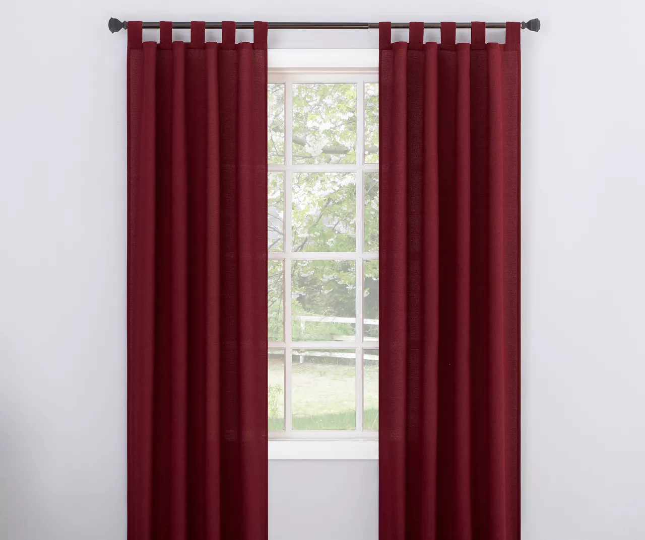 Broyhill Durham Semi-Sheer Textured Tab Top Curtain Panel 10 Broyhill Durham Semi-Sheer Textured Tab Top Curtain Panel - Image 8