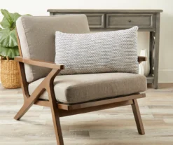 Elijah Blue Textured Throw Pillow -Finest Furniture Store 810512562 2