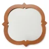 Brown Wooden Wall Mirror -Finest Furniture Store 810513688