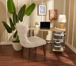 Eden Nailhead Upholstered Chair -Finest Furniture Store 810515879 B0 1