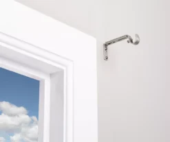 Legacy Satin Nickel Adjustable Curtain Rod Brackets, 2-Pack -Finest Furniture Store 810524280 3