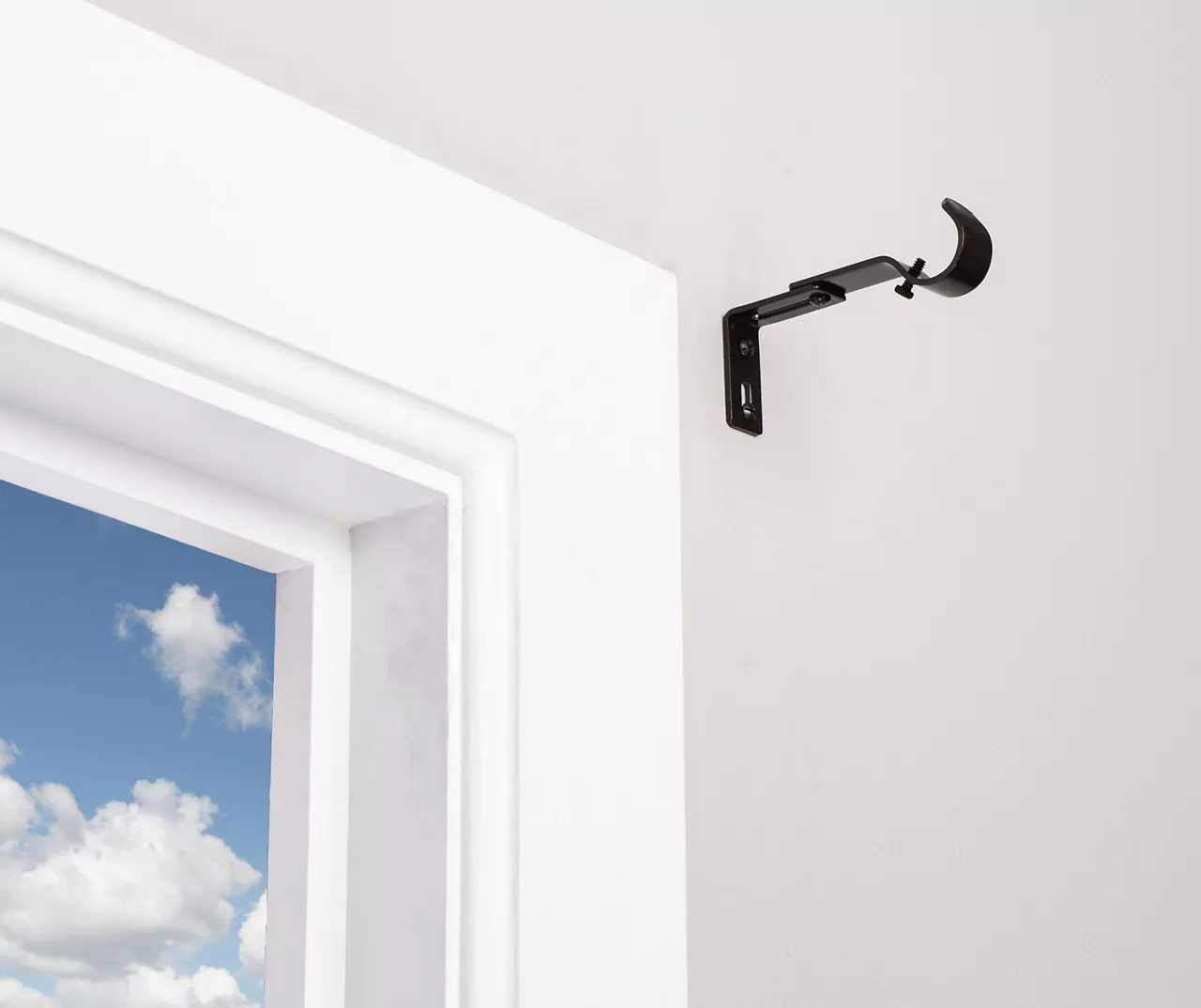 Legacy Brown-Black Adjustable Curtain Rod Brackets, 2-Pack 8 Legacy Brown-Black Adjustable Curtain Rod Brackets, 2-Pack - Image 6