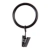 Legacy Brown & Black Curtain Rod Clip Rings, 14-Pack 1 Legacy Brown & Black Curtain Rod Clip Rings, 14-Pack -Finest Furniture Store 810524293