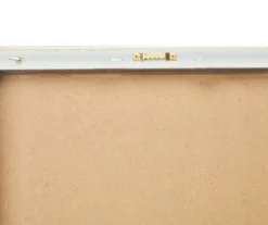 Pink & Gray Potted Plants Framed Canvas -Finest Furniture Store 810540305 3