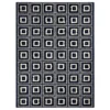 Broyhill Navy Square Pattern Klein Area Rug -Finest Furniture Store 810542869 810542870 810542871 810542872 A0 1