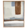 Brown & Gray Abstract 2 Wall Canvas -Finest Furniture Store 810546211