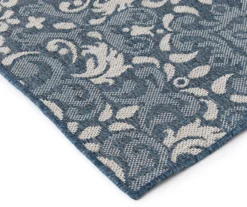 Broyhill Sandpointe Cobalt & Ecru Damask Outdoor Area Rug 13 Broyhill Sandpointe Cobalt & Ecru Damask Outdoor Area Rug -Finest Furniture Store 810546507 810546506 810546505 810546504 810546503 3