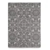 Broyhill Sandpointe Granite & Ecru Damask Outdoor Area Rug -Finest Furniture Store 810546508 810546509 810546511 810546512 1