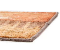 Broyhill Brown & Red Abstract Patchwork Accent Rug 22 Broyhill Brown & Red Abstract Patchwork Accent Rug -Finest Furniture Store 810557489 810557651 2