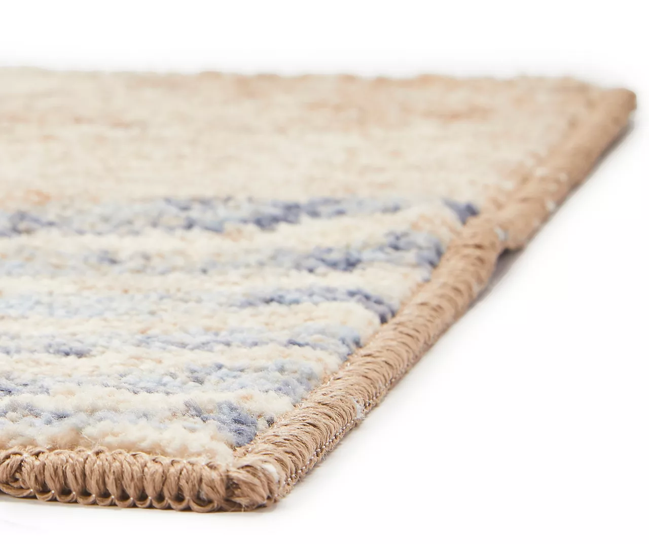 Broyhill Blue & Brown Modern Angles Accent Rug 7 Broyhill Blue & Brown Modern Angles Accent Rug - Image 5