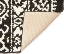 Broyhill Black & White Ornate Fascination Accent Rug 26 Broyhill Black & White Ornate Fascination Accent Rug -Finest Furniture Store 810557658 810557660 1