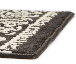 Broyhill Black & White Ornate Fascination Accent Rug 27 Broyhill Black & White Ornate Fascination Accent Rug -Finest Furniture Store 810557658 810557660 2