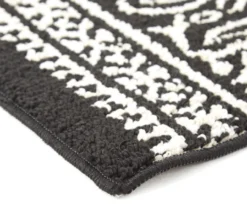 Broyhill Black & White Ornate Fascination Accent Rug 32 Broyhill Black & White Ornate Fascination Accent Rug -Finest Furniture Store 810557659 1