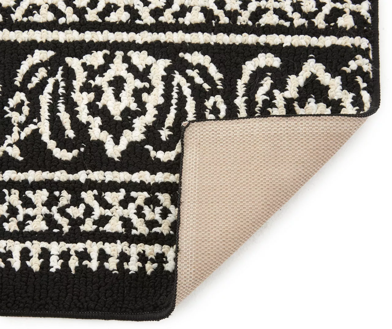 Broyhill Black & White Ornate Fascination Accent Rug 14 Broyhill Black & White Ornate Fascination Accent Rug - Image 12