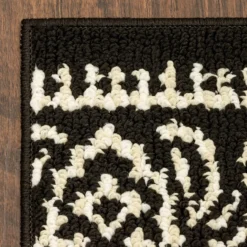 Broyhill Black & White Ornate Fascination Accent Rug 36 Broyhill Black & White Ornate Fascination Accent Rug -Finest Furniture Store 810557659 5