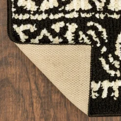 Broyhill Black & White Ornate Fascination Accent Rug 41 Broyhill Black & White Ornate Fascination Accent Rug -Finest Furniture Store 810557660 1