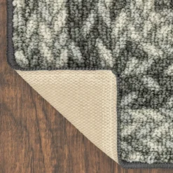 Broyhill Gray Braided Print Accent Rug 25 Broyhill Gray Braided Print Accent Rug -Finest Furniture Store 810557664 1