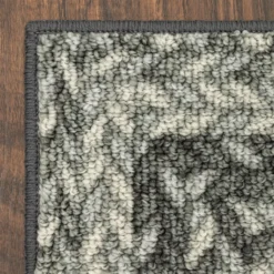 Broyhill Gray Braided Print Accent Rug 30 Broyhill Gray Braided Print Accent Rug -Finest Furniture Store 810557664 4
