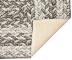 Broyhill Gray Braided Print Accent Rug 26 Broyhill Gray Braided Print Accent Rug -Finest Furniture Store 810557664 810557666 1