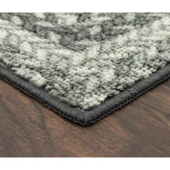 Broyhill Gray Braided Print Accent Rug 35 Broyhill Gray Braided Print Accent Rug -Finest Furniture Store 810557665 4