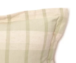 Market Sage & Beige Plaid Square Throw Pillow 7 Market Sage & Beige Plaid Square Throw Pillow -Finest Furniture Store 810565723 2