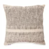 Hawthorne Black & White Geometric Square Throw Pillow -Finest Furniture Store 810565727