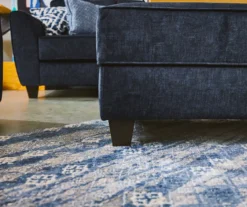 Dancaster Navy Storage Ottoman 11 Dancaster Navy Storage Ottoman -Finest Furniture Store 810569828 810569829 810569830 10