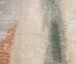 Hadlee Sand, Coral & Green Abstract Area Rug, (5' X 7') 13 Hadlee Sand, Coral & Green Abstract Area Rug, (5' X 7') -Finest Furniture Store 810586500 810586496 810586492 6 2